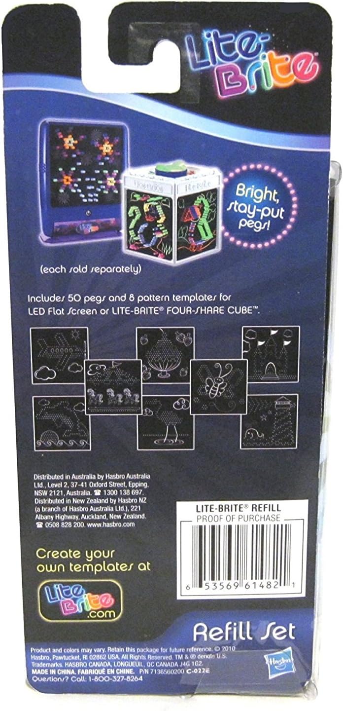 hasbro lite brite refill sheets