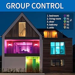 ANWIO 2-Pack Smart Light Bulbs 8.5W