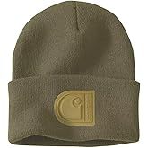 Carhartt Mens Knit Cuffed C Patch Beanie
