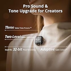 DJI Mic 3 Transmitter, Wireless Mini Microphone for