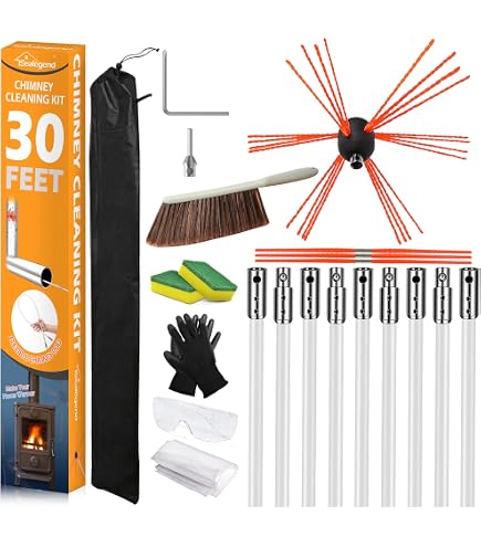 Chimney Liner Insulation Kit - Fits 3" To 6" Liners, 25 Ft Long - Blanket Insulation