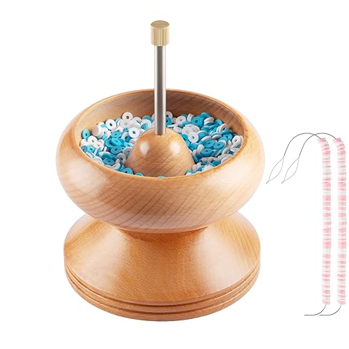 ORNUNIQ Clay Bead Spinner, Jewelry Making Tool with 1500 Clay