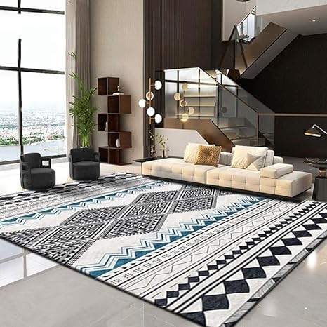 Amazon キッチンマット アジアン雑貨 玄関マット エスニック ラグ 西海岸 カラー１ おしゃれ モダン 防音 かわいい 80cm 160cm カフェ風 キャンプ 夏ラグ 洗える 北欧 インテリア かっこいい 冬 床保護マット 和室 新居 抗菌防臭 オフィス用マット 床保護マット チェア