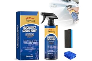 CEKRQCI Quick Effect Coating Agent for Car - 3-in-1 Waterless Wash, Scratch Wax Polish & Glass Cleaner, Instant Paint Protection for All Surfaces (New Formula) (1pc)