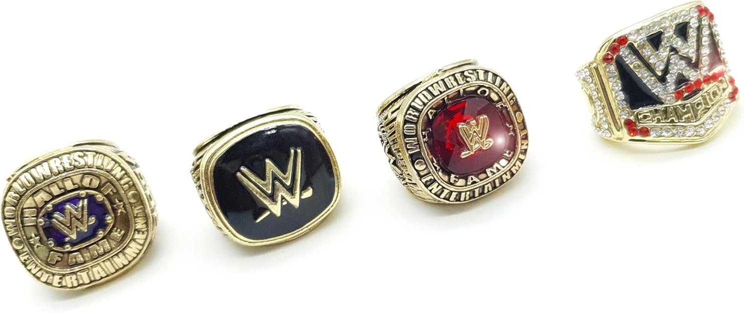 LizMatech. WWE Wrestling Hall of Fame Ring Replica Large (Black