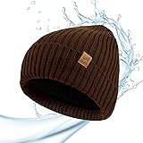 ACUSHLA Waterproof Windproof Cuff Beanie - Thick