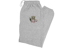 LOGOVISION Mens Jogger Sweatpants Collegiate Primary Logo Athletic Heather Collection