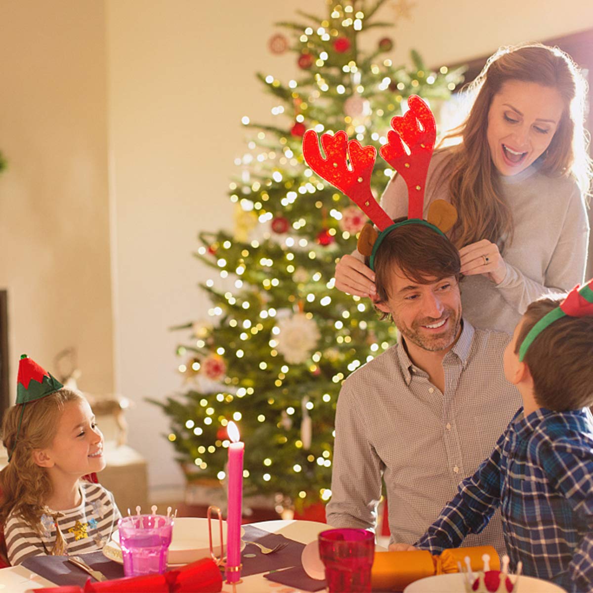 Morpilot Outdoor Solar String Lights Christmas, 33ft 200LED Waterproof Decorative String Lights for Patio, Garden, Gate, Yard, Party, Wedding(Warm White)