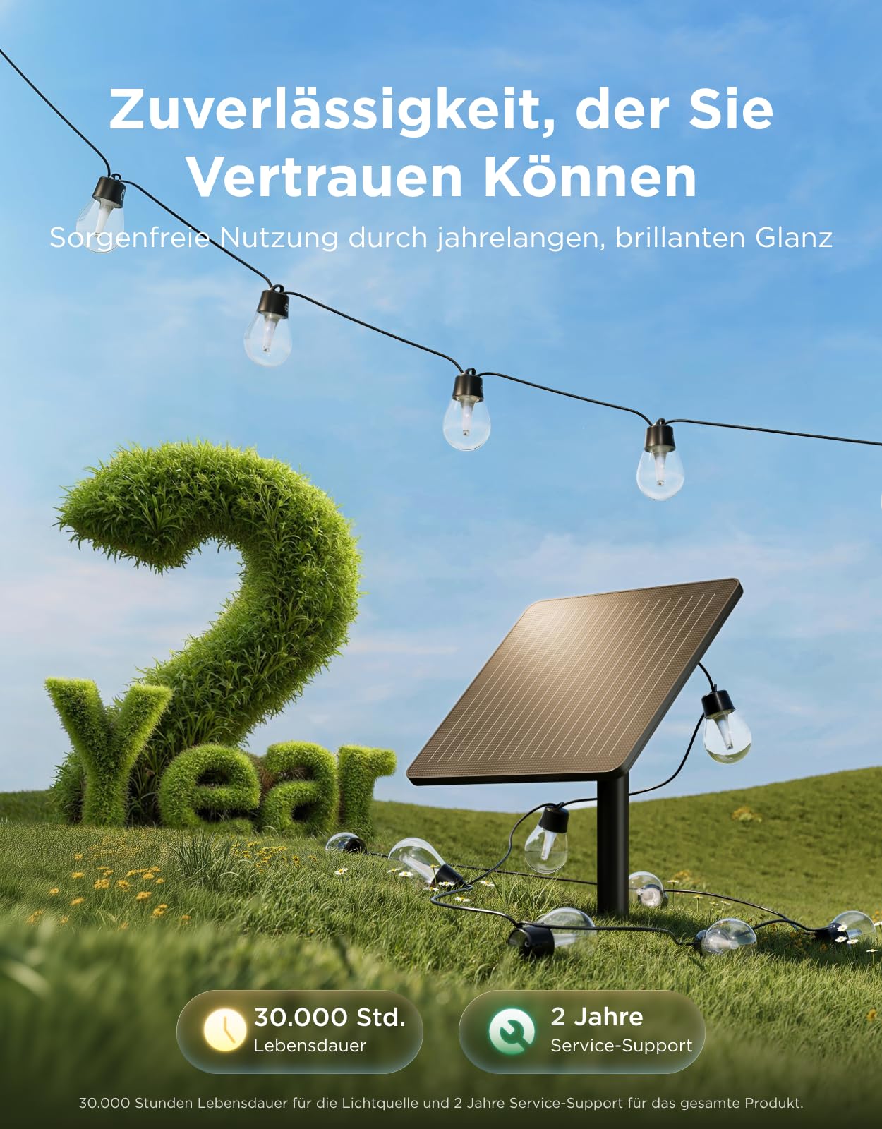 Govee Solar Lichterkette Outdoor 10m, RGBICW mit 16 Millionen Farben 8
