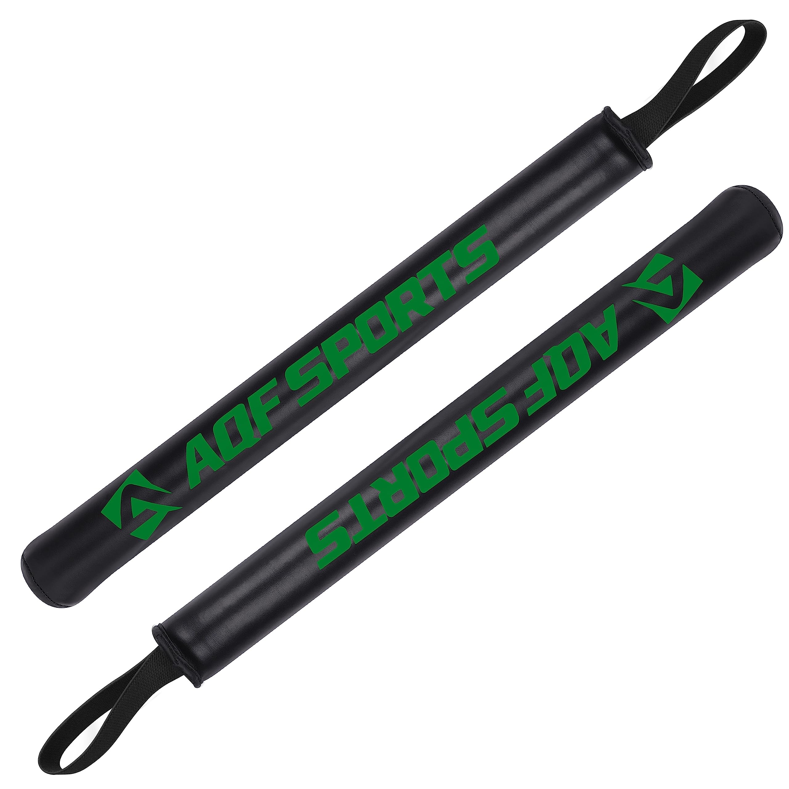 AQF Boxing Sticks Pair for Muay Thai & MMA Training Boxing Equipment Target Stick (Black & Green)