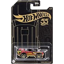 Hot Wheels ミニカー コレクション Hot Wheels - Set 6 Miniaturas - Aniversário 55 Anos - Preto e