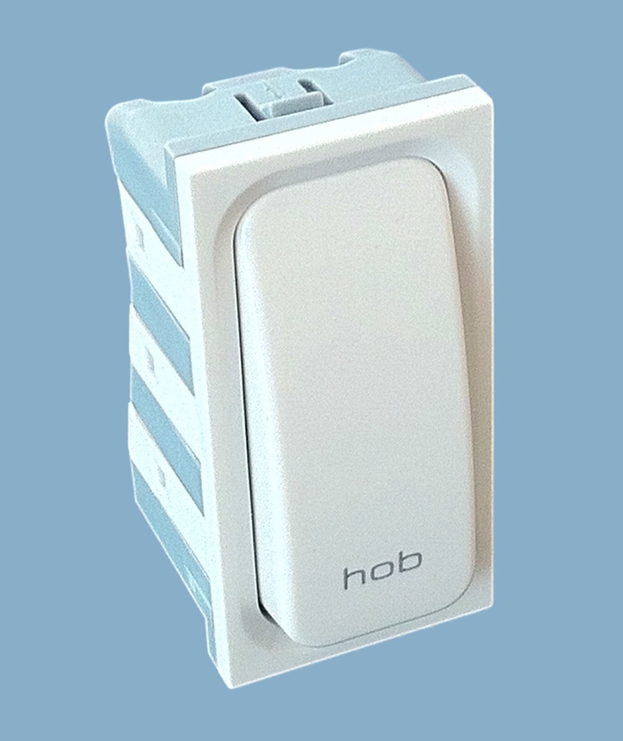 Eaton F9023HB Premera Mix Double Pole Hob Switch, Plastic, White, 20 A