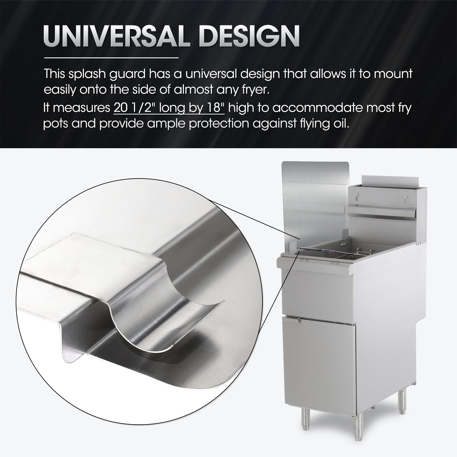 Zipcase Stainless Steel 20-1/2