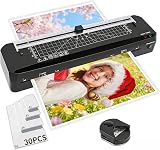 BAYGE A3 Laminator with Built-in Trimmer, 60-70s Warm-up, 30 Sheets