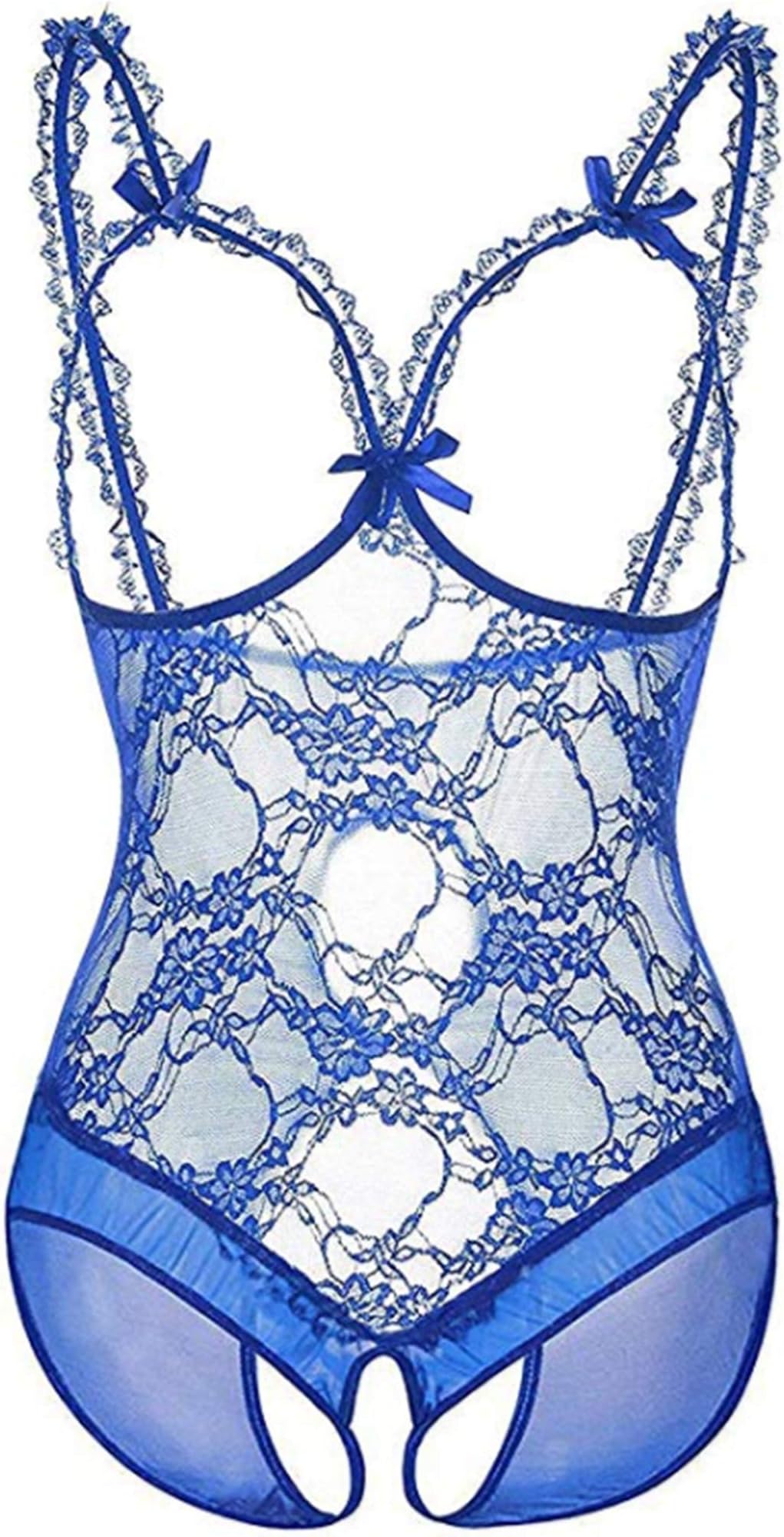 Kwelt Ladies Babydoll Womens One-Piece Teddy Bodysuit Sexy Lingerie Lace Nightie Lingerie