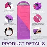 Clostnature Sleeping Bag 4-Season Left Zipper Lightweight 1.3kg view 5