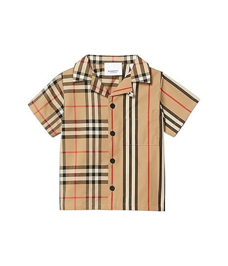 infant burberry shirt