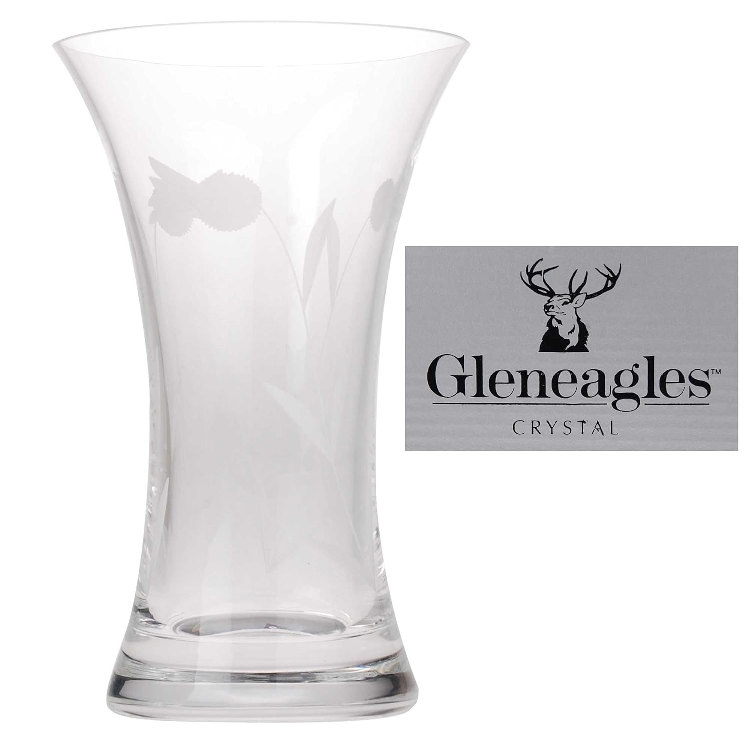Gleneagles Crystal St Andrews Vase Clear Amazon.co.uk Kitchen & Home