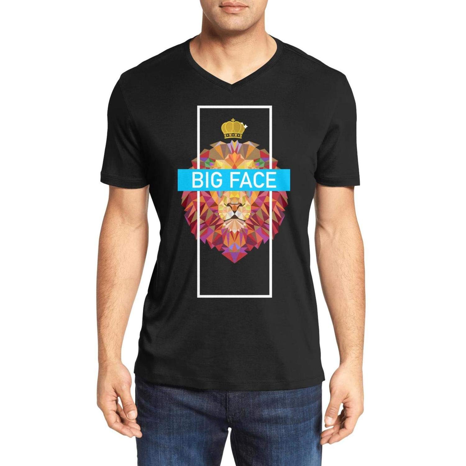 Leo The Lion Zodiac T Shirts Printed Ness Short Sleeve T Shirt