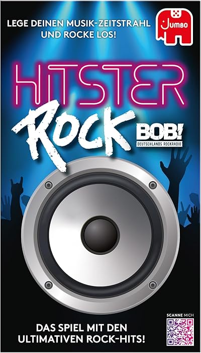 Hitster Rock, EIN Party- und Kartenspiel für Erwachsene und Familien - 2 bis 10 Spieler ab 16 Jahren, Deutsch (DE)