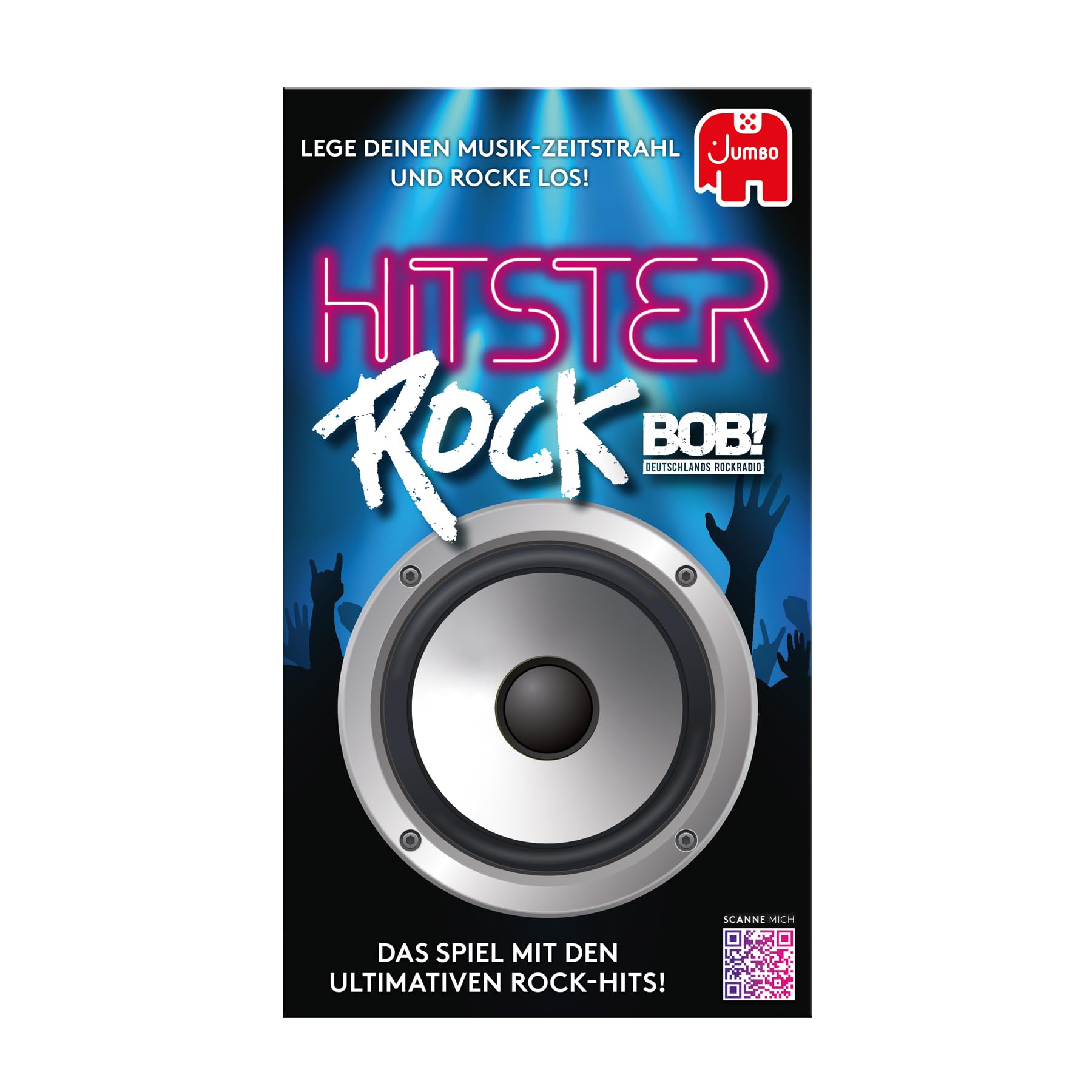 Hitster Rock, EIN Party- und Kartenspiel für Erwachsene und Familien - 2 bis 10 Spieler ab 16 Jahren, Deutsch (DE)