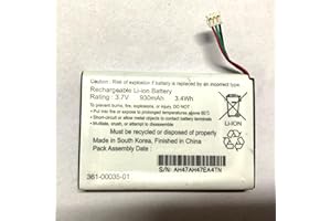 SONXIAVIVO 361-00035-01 Replacement Battery for Garmin Nuvi 1200 Nuvi 1205 Nuvi 1205W Nuvi 1250 Nuvi 1255W Nuvi 1260 Nuvi 1260W Nuvi 140T Nuvi 150T Nuvi 2595LMT