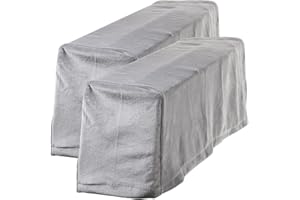 BESPORTBLE 2pcs Stretch Fabric Sofa Armrest Covers Armchair Arm Covers Anti-Stain Washable Furniture Protector