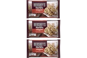 Hershey's Cinnamon Baking Chips - Pack of 3 - Delicious Baking Chips for the Whole Family - Make Delicious Treats Everyone is Sure to Love