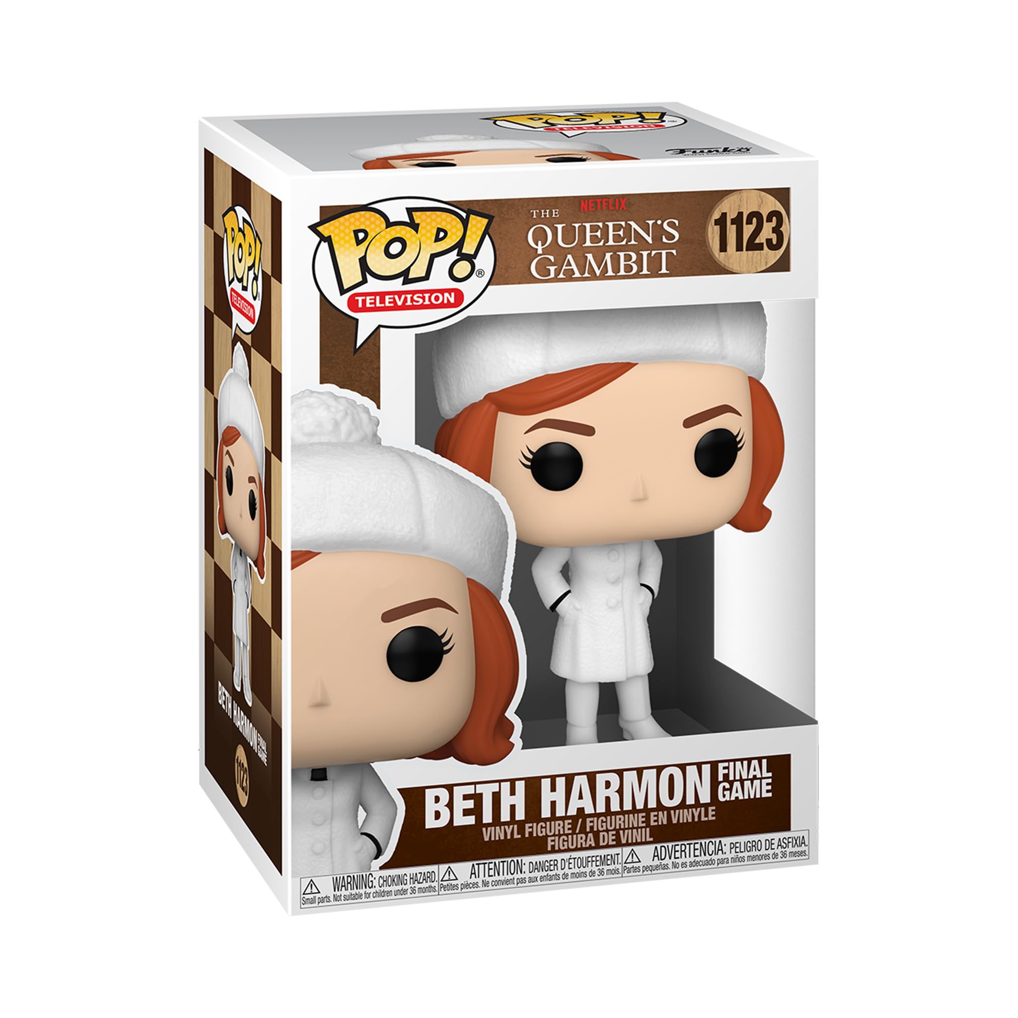 Funko POP! TV: Queens Gambit - Beth Harmon - (finale) - Queen's Gambit - Collectable Vinyl Figure - Gift Idea - Official Merchandise - Toys for Kids & Adults - TV Fans - Model Figure for Collectors