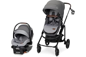 Maxi-Cosi Tayla™ Max Travel System, Baby Stroller and Car Seat Combo, Car Seat Stroller Combo, Urban Wonder