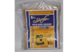 Johnny Vac JV10-JV10W Original Paper Vacuum Bags 5 pack 251