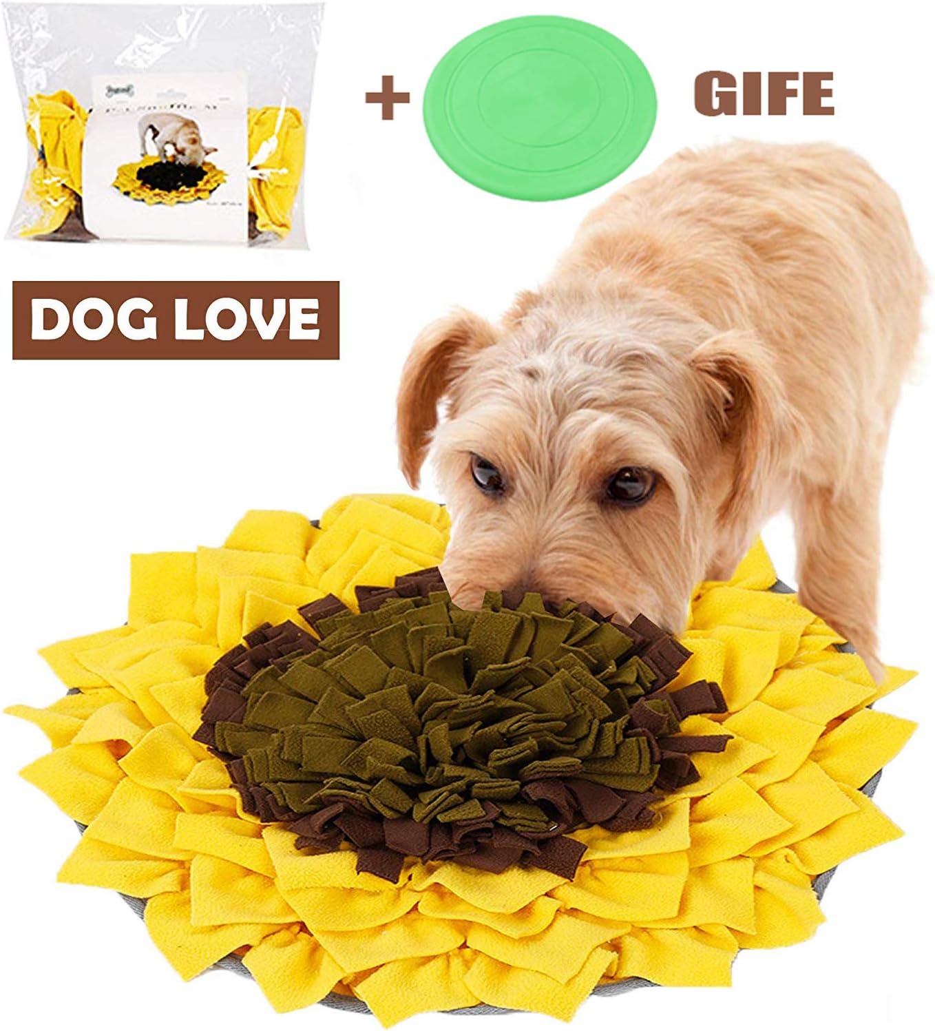ALOYA Snuffle Mat，Dog Snuffle Mat，Nosework Mat for Dogs