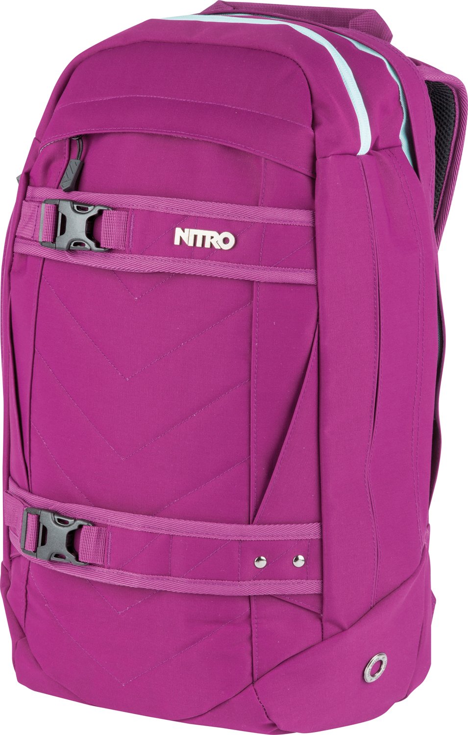 Nitro Aerial Rucksack, Multifunktionsrucksack, Schulrucksack, Daypack, Schoolbag, Sportrucksack, Rucksack mit Tragesystem für Skateboards, 27 L