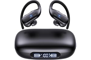 TTQ Bluetooth Hearing Aids for Seniors, Rechargeable Hearing Aid Earbuds for Hearing Loss People, Hearing Amplifiers for Seniors, 3 Noise Cancelling and 5 Volume, LED Power Display and Auto-On/Off