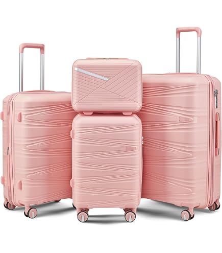 Amazon.com | Nicole Miller Luggage Collection - 3 Piece Hardside