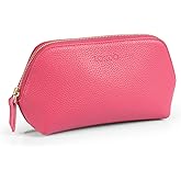 Londo Genuine Leather Makeup Bag Cosmetic Pouch Travel Organizer Toiletry Clutch