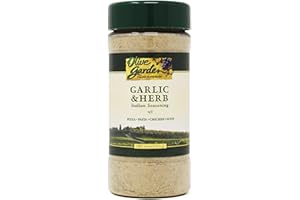 Olive Garden Garlic & Herb Italian Seasoning, 4.5 oz – Classic Italian Blend for Pasta, Salads, Chicken, Vegetables & Everyday Cooking