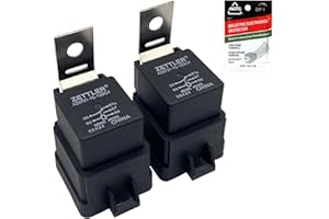 FALCONSUPPLY Power Trim and Tilt Relay Solenoid 12V Kit for Mercury Mariner Force 20-300 HP Outboard Motor, Johnson Evinrude OMC Sterndrive 5.0 5.8 - Replaces 882751A1, 882751A2, Hella 4RD 960 388-32, Bosch Relay