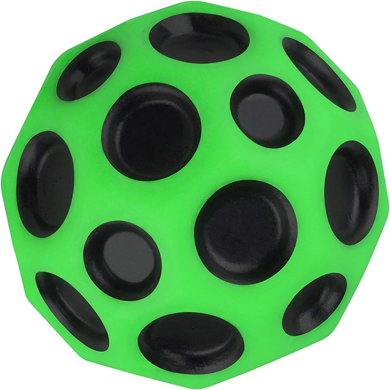 Waboba Moon Ball, Super High Bouncing ball, Neon Coloured Indoor and Outdoor Ball, Perfect for all ages, Make Pop Sounds - Image 3