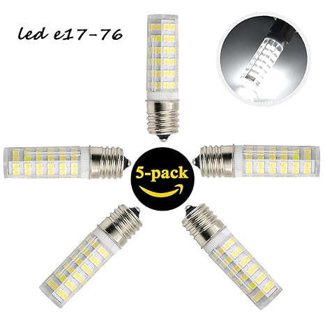 bxdgd E17 LED bombilla microondas horno luz 5 W luz 6000 K ...