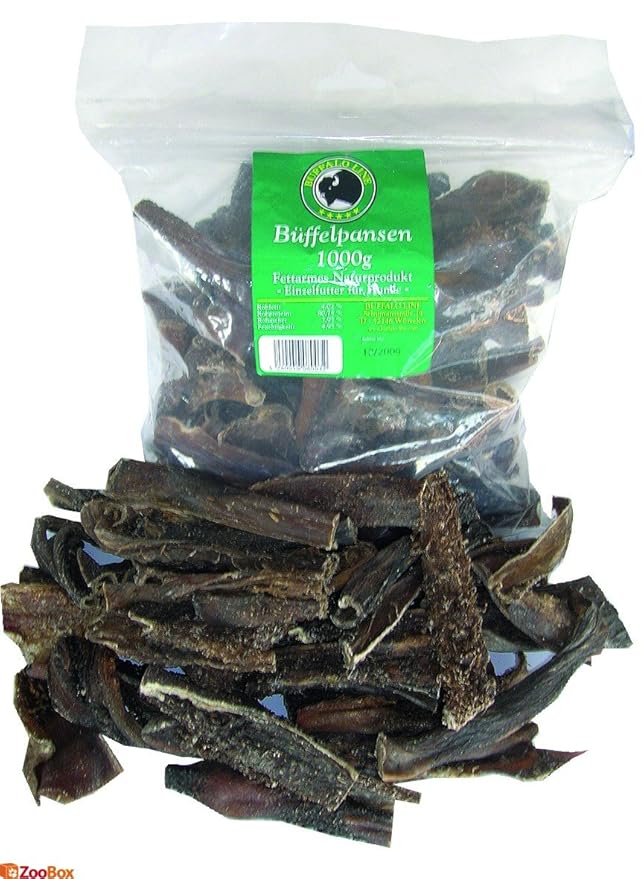 Buffalo Büffel-Pansen luftgetrocknet 1000 g
