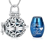 Yinplsmemory Cremation Jewelry Urn Necklace for