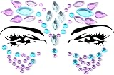 FACEGEM LONDON 9PCS Adhesive Face Gems Jewel Tattoo Sticker Festival Rave Body view 6
