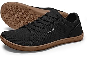 AIRHAS Mens Barefoot Shoes Lightweight Walking Shoes Wide Toe Box Flexible Zero Drop Sneakers for Men Summer Minimalist Casual Shoes