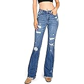 Celebrity Pink Jeans Women's Juniors High Waisted Flared Bell Bottom Jeans