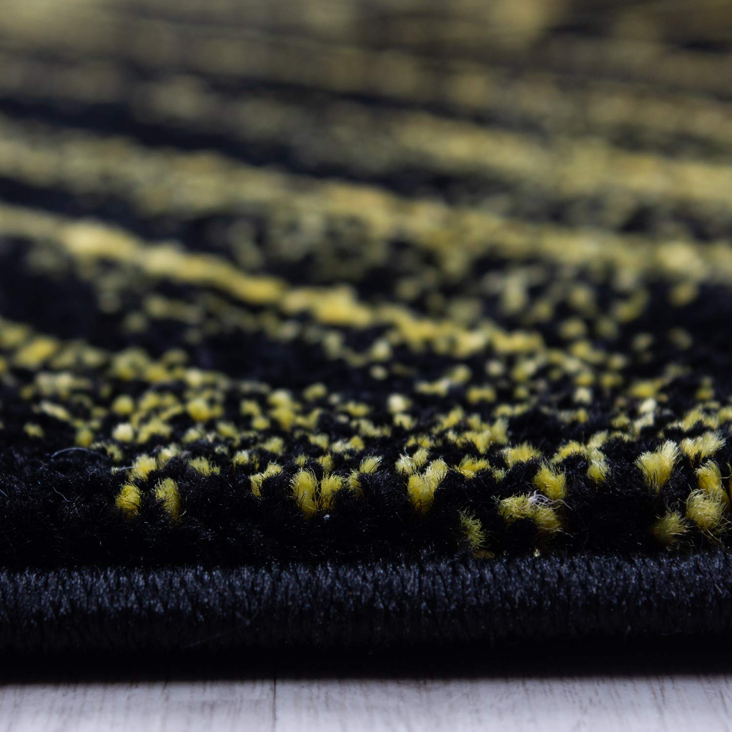 Designer Teppich Modern Kurzflor Bunt Kariert Muster Linien Meliert Multicolour