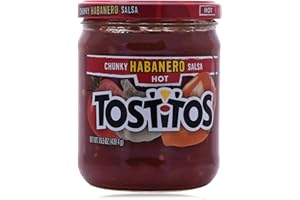 Tostitos - Dips Hot Chunky Habanero Salsa, 15.5 Ounce, Red