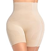 ForeverShaper Tummy Control Shapewear for Women Seamless High Waist Shaper Shorts Butt Lifting Thighs Slimmer for Under Dress