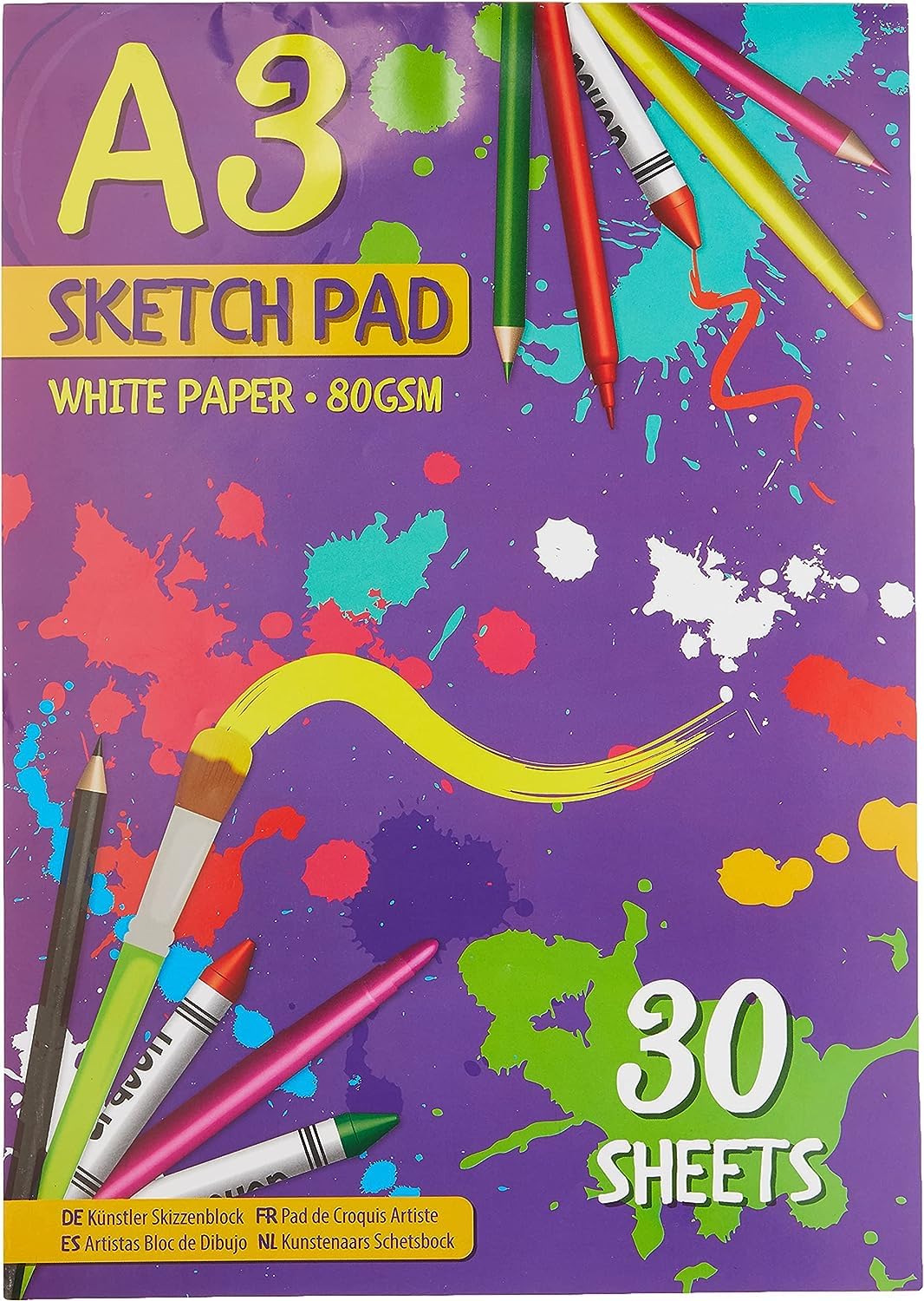 Artbox A3 Sketch Pad - Assorted (Sheet of 30) — image 1