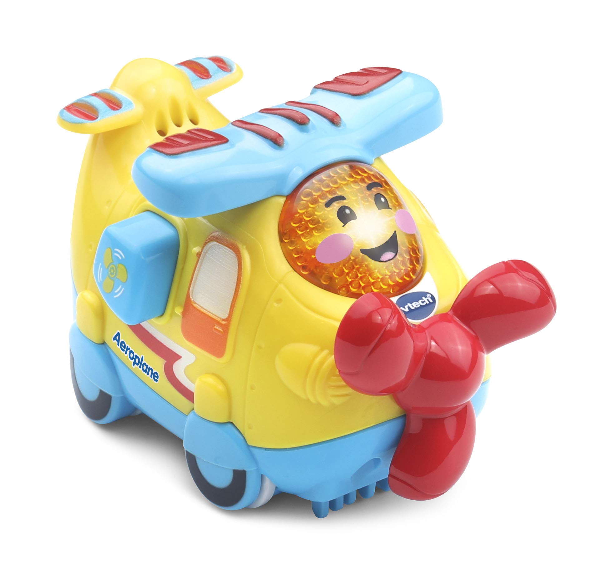 VTech Toot-Toot Drivers Aeroplane | Interactive Toddlers Toy for Pretend Play with Lights and Sounds | Suitable for Boys & Girls 12 Months, 2, 3, 4 + Years, English Version